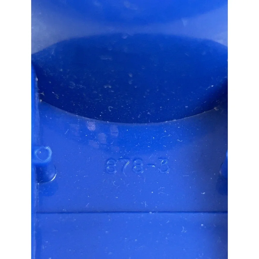 Vintage Tupperware Scoops #878 Green Blue Clear (Lot of 3) VGUC